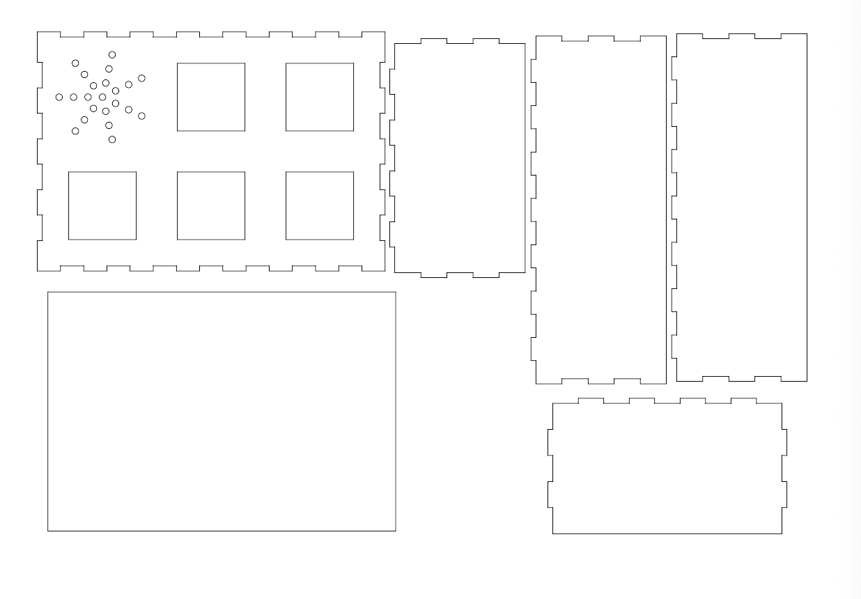 Complete box assembly design