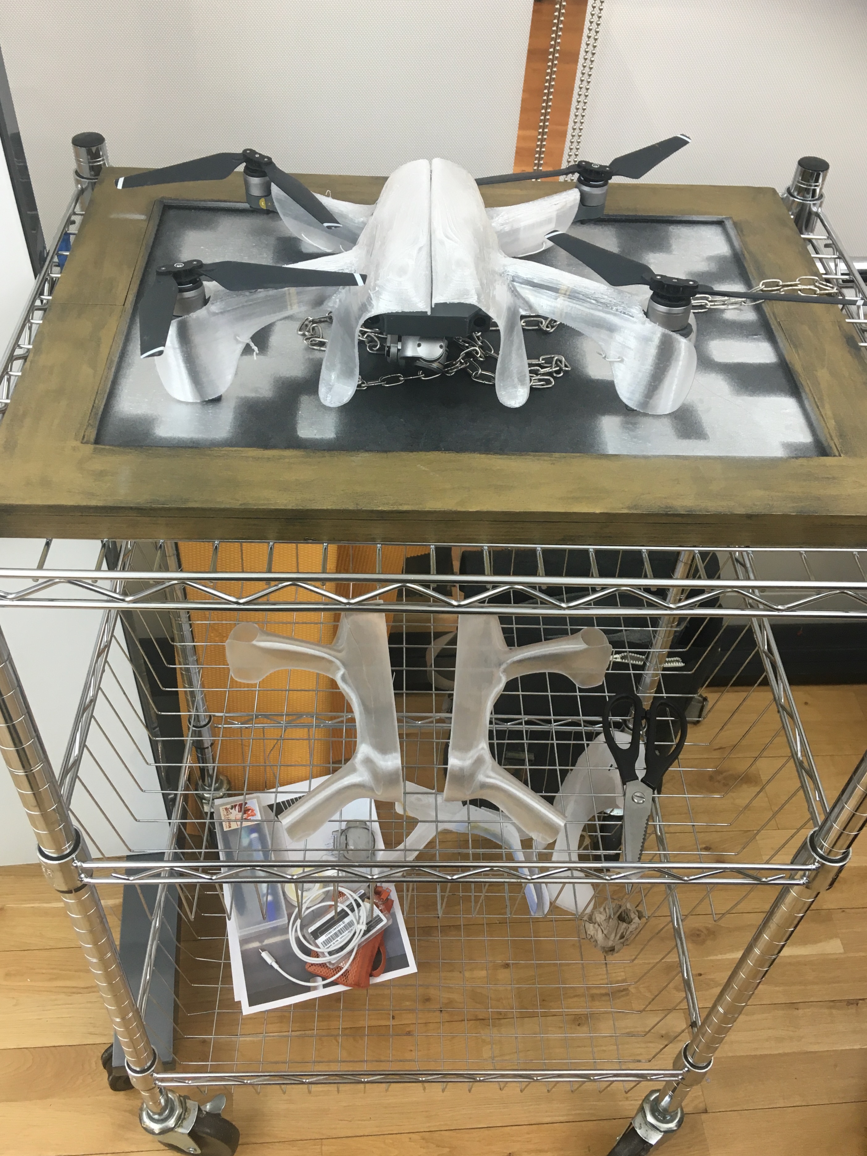 Final drone presentation - object display with documentation