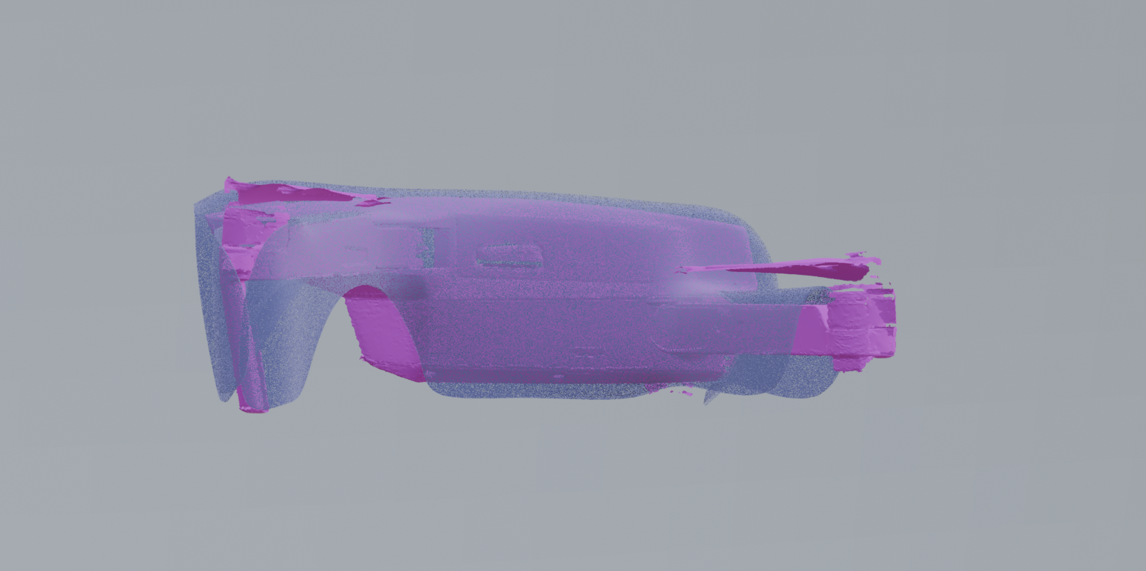 Refined shell model - improved fit to drone body