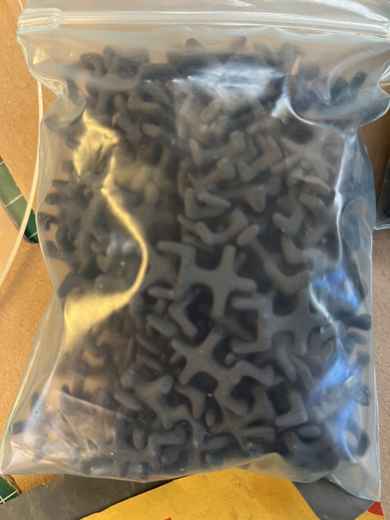 A bag I put together of leftover figurines from the development of the first KRG