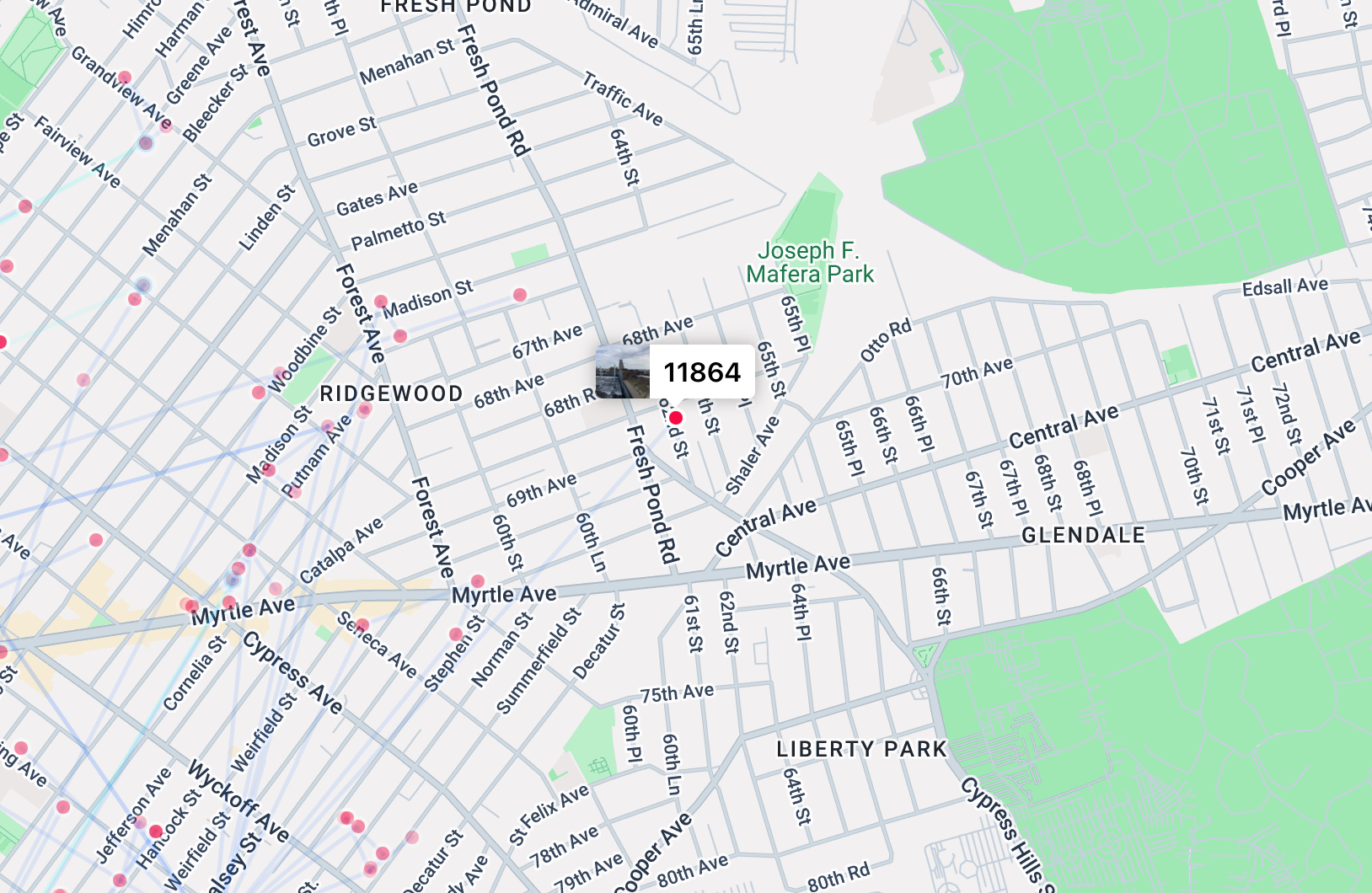 NYC Mesh router on the roof, hop 2 of the trace