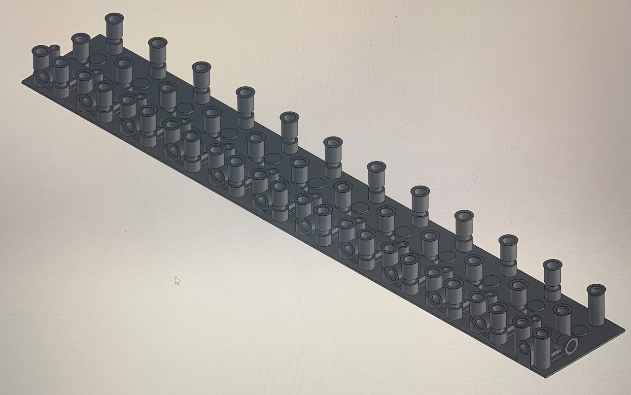 CAD exploration of long manifold form