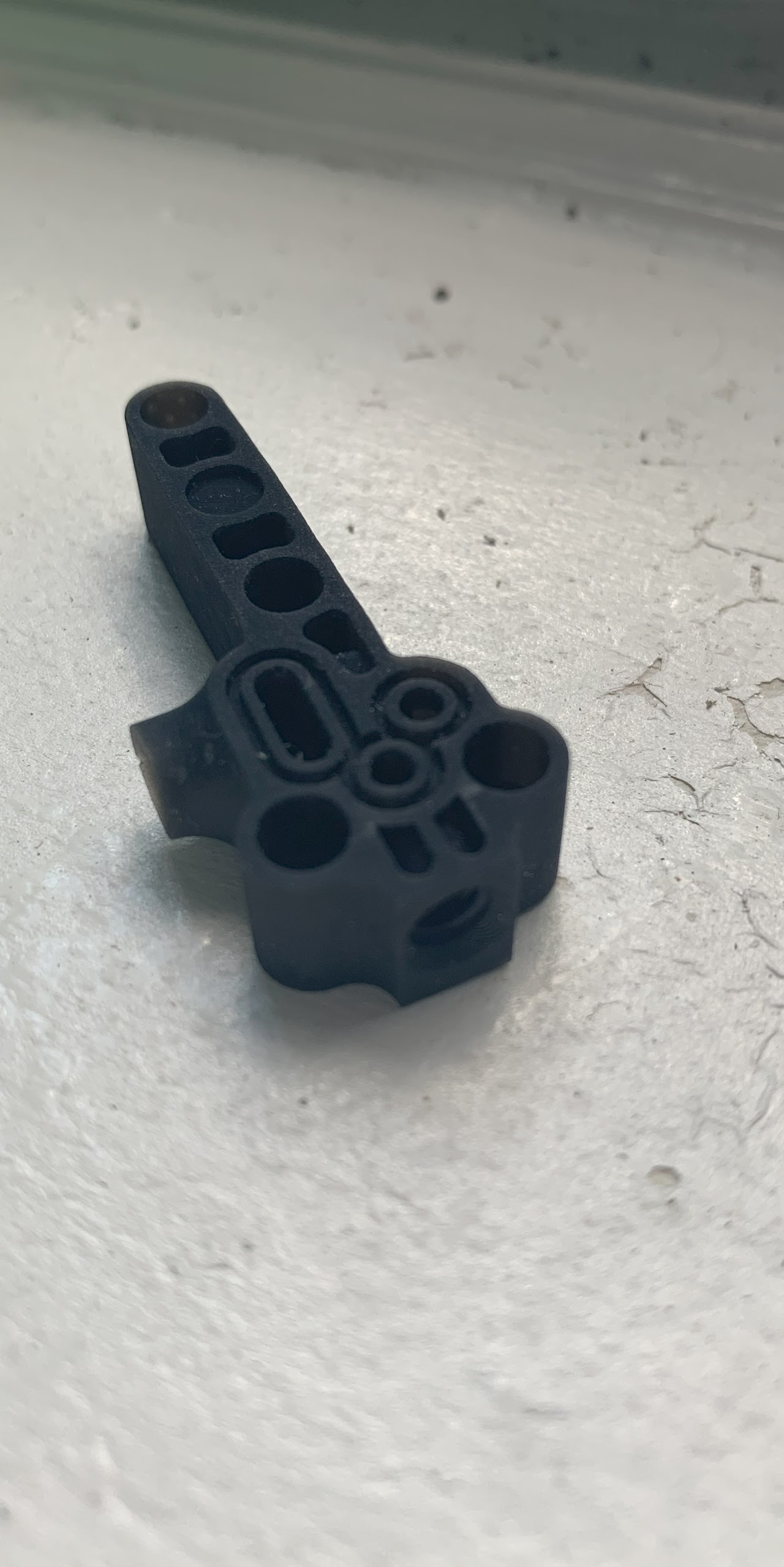 Single 3D printed manifold test piece